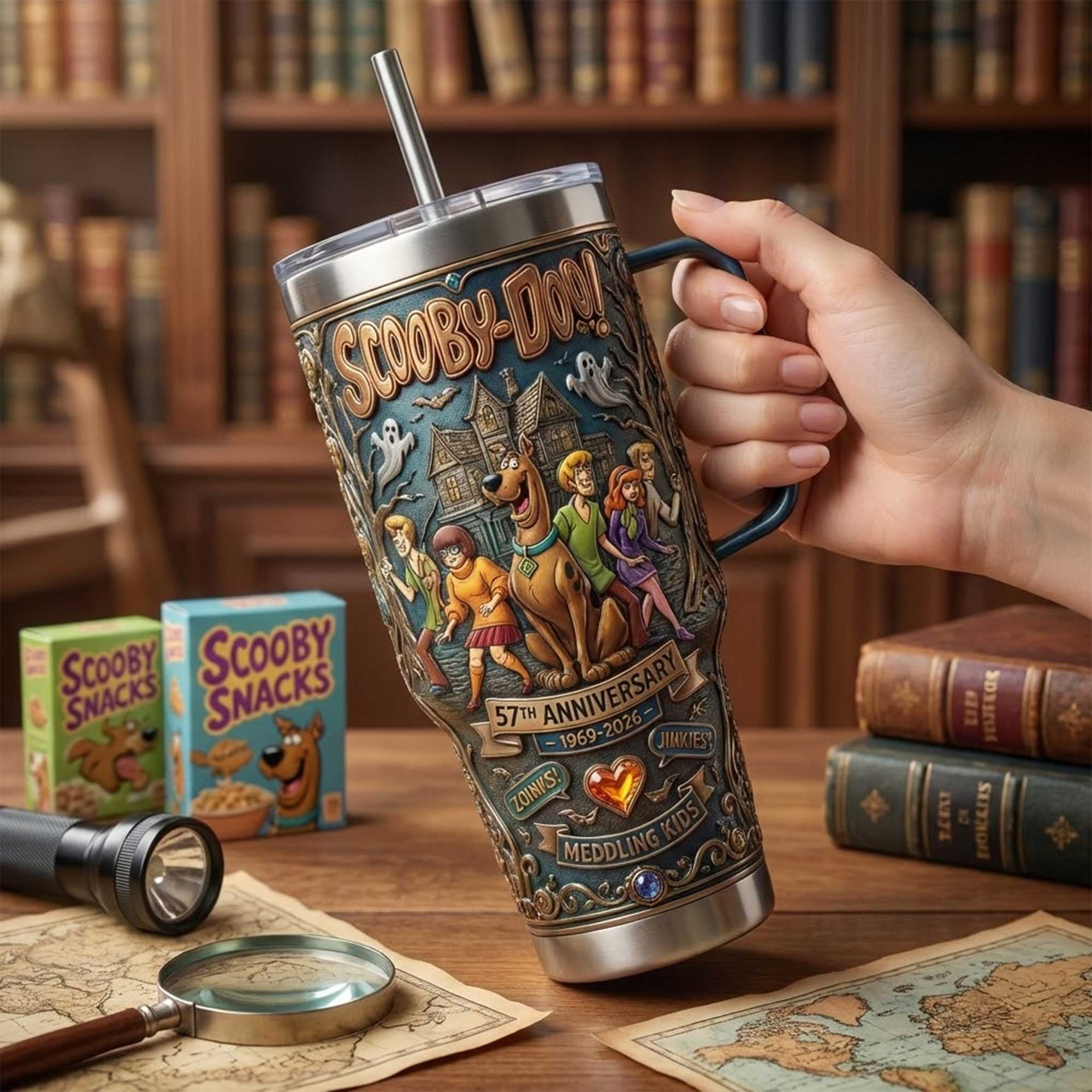 SCBD 40oz Tumbler With Handle TNSM