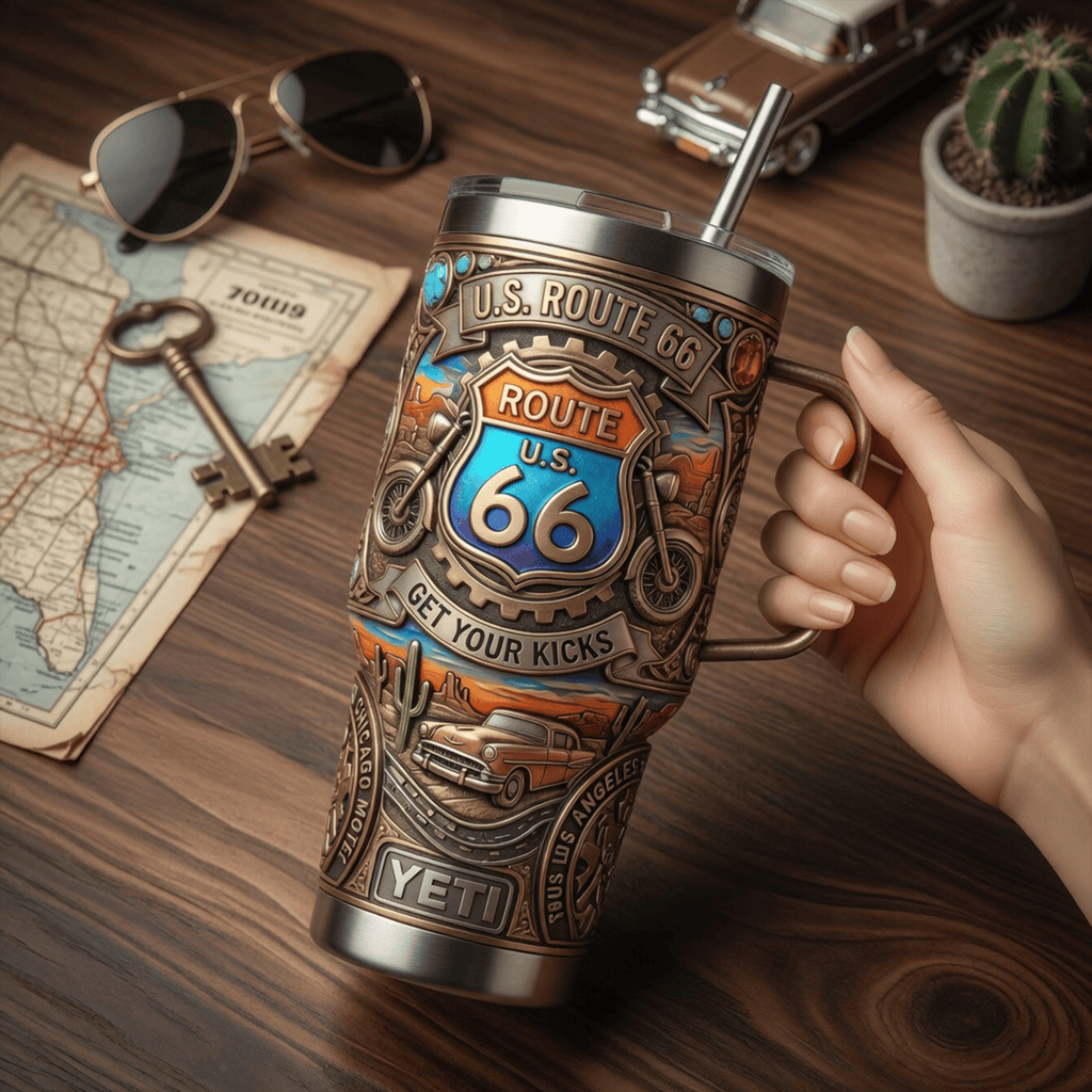 R66 40oz Tumbler With Handle LNTH