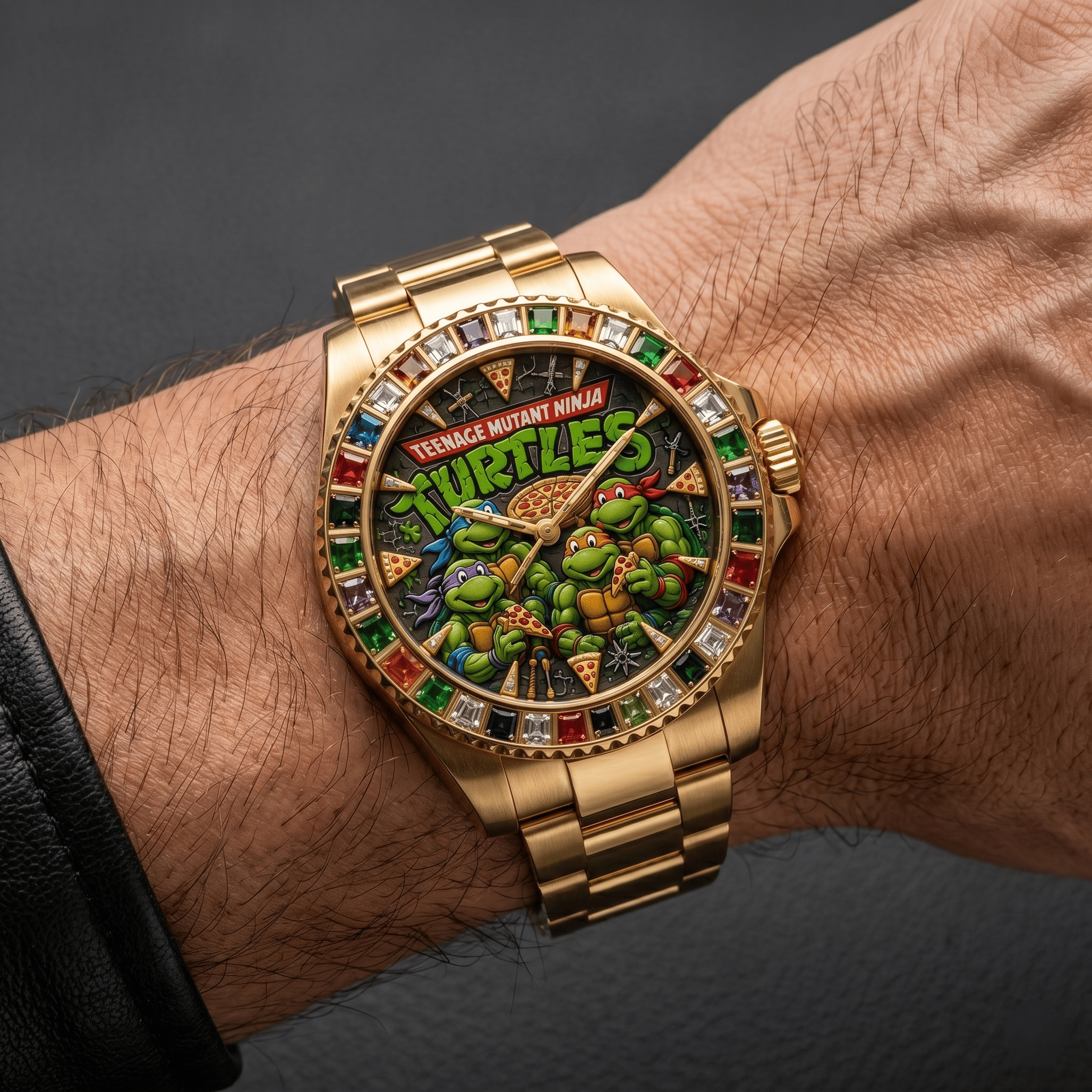 TMNT Premium Stainless Steel Watch TNSM