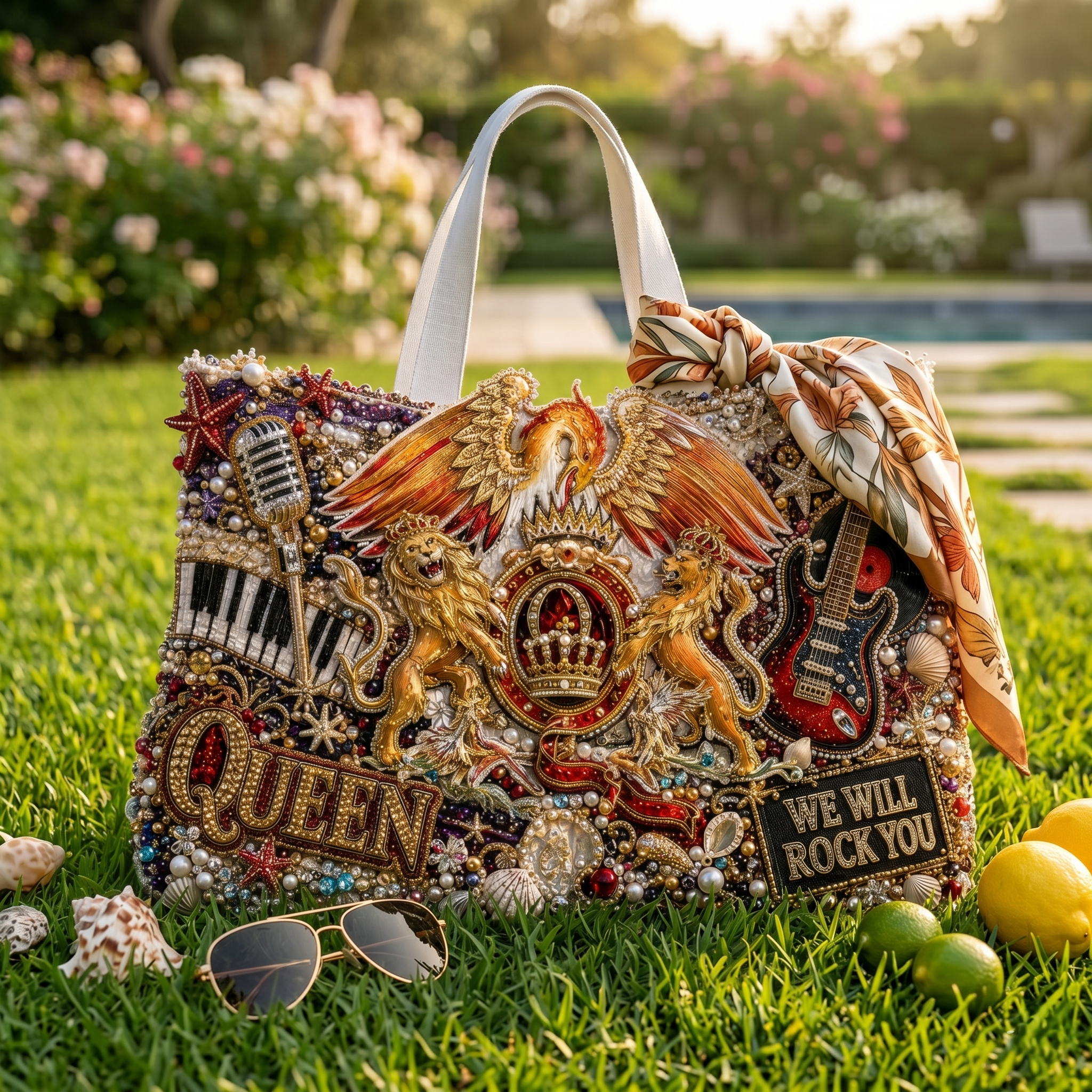 QNN Summer Vibes Tote Bag HTTT