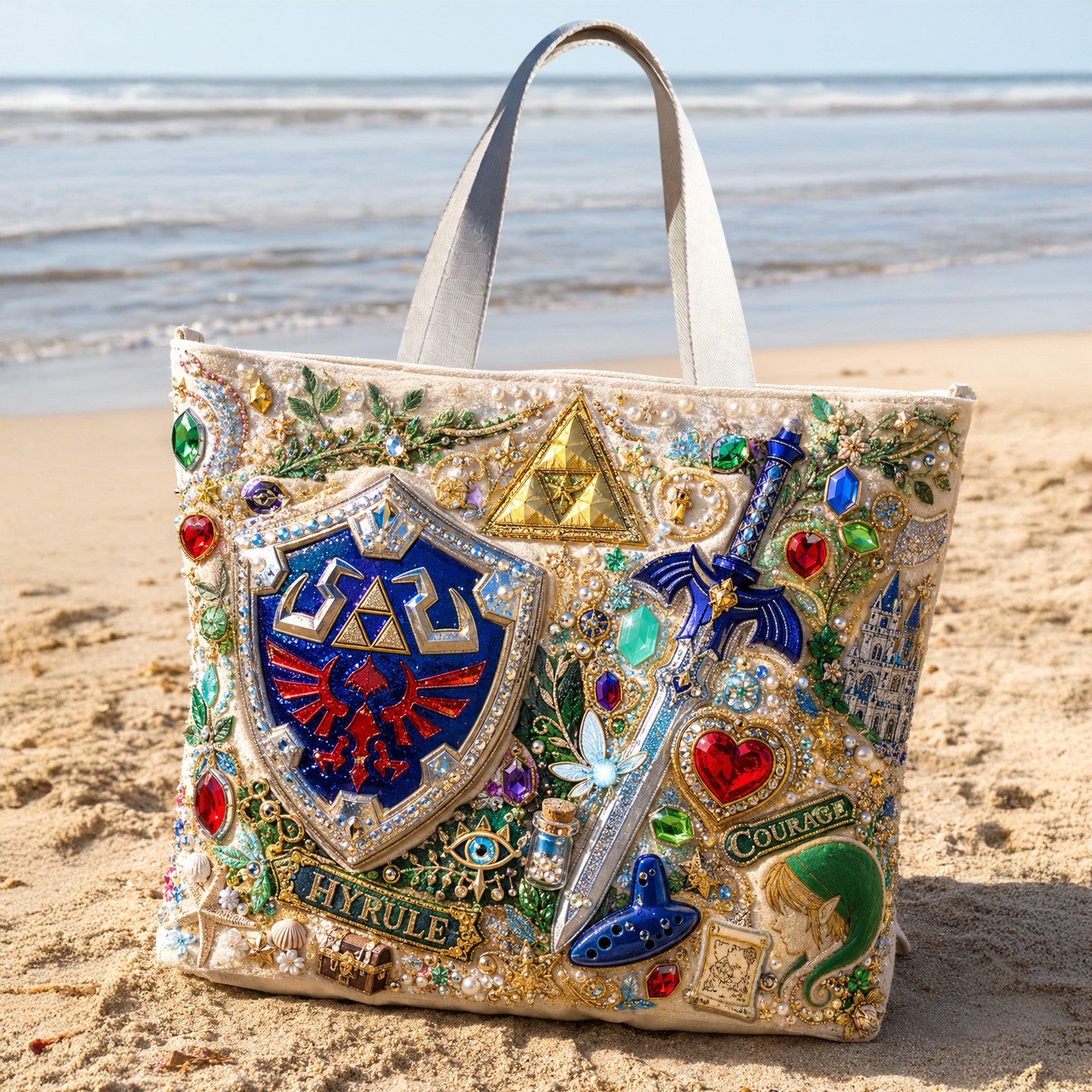 TLOZ Summer Vibes Tote Bag HTTT