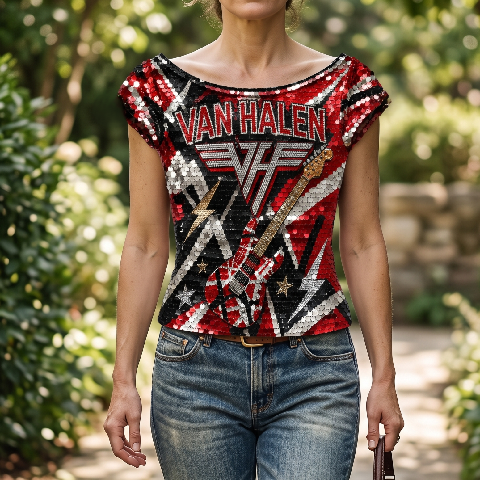 Premium VHL Fitted Statement Top HTTT