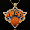NYK Solid Gold Chain with Diamond Pendant PDL