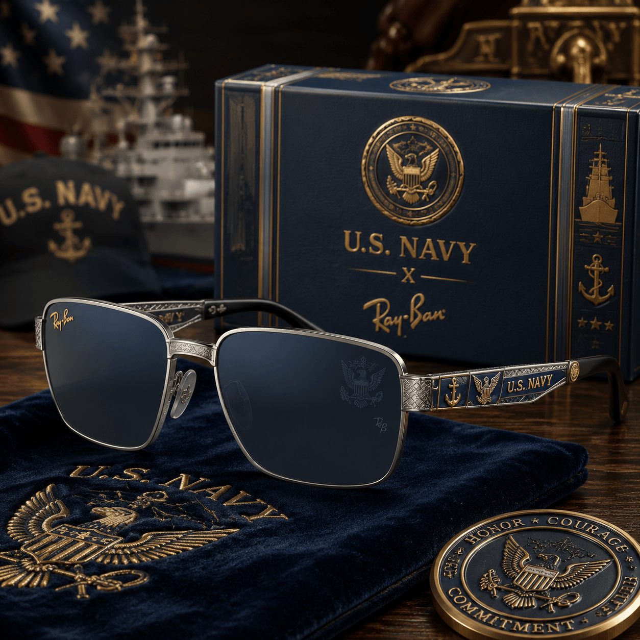 PREMIUM USNV UNISEX SUNGLASSES NTVA