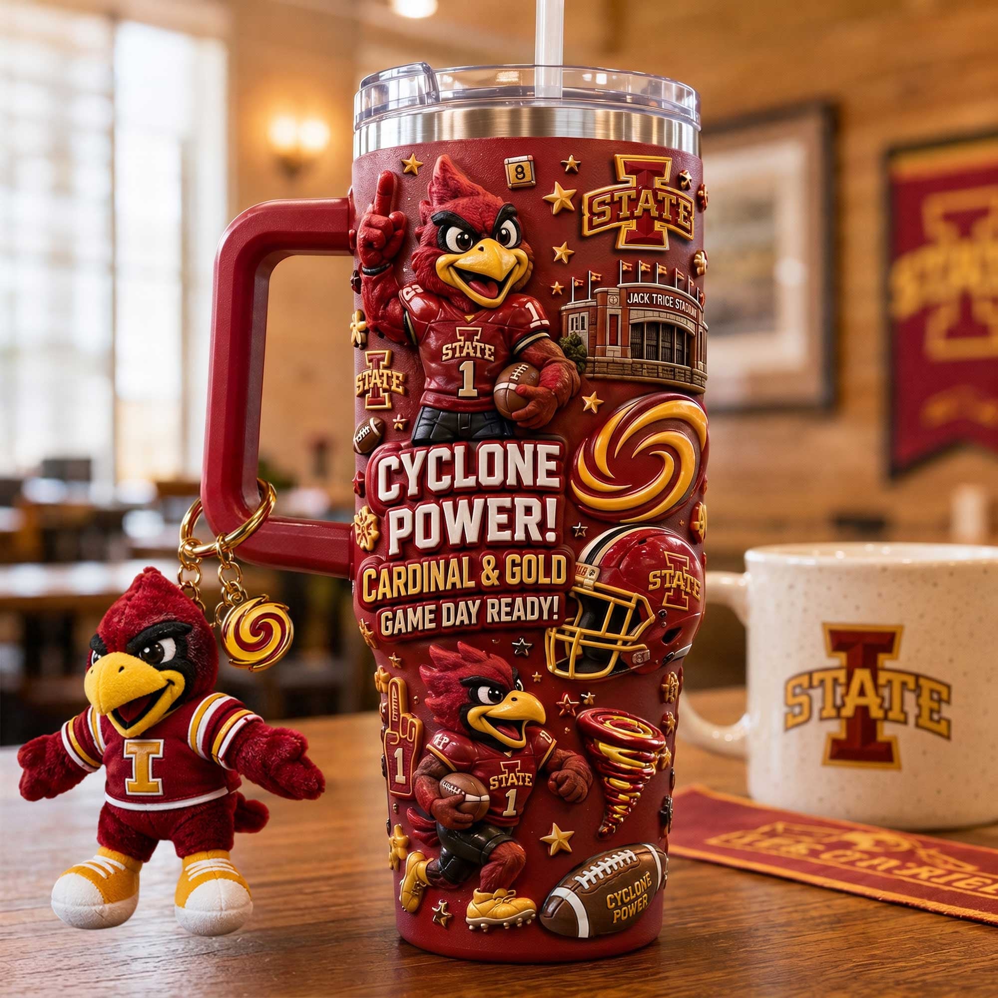 ISC 40oz Tumbler With Handle HTTT