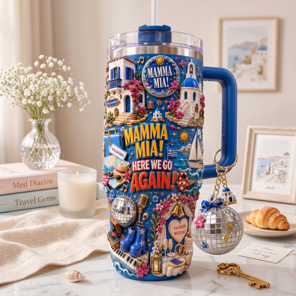 MMM 40oz Tumbler With Handle HTTT