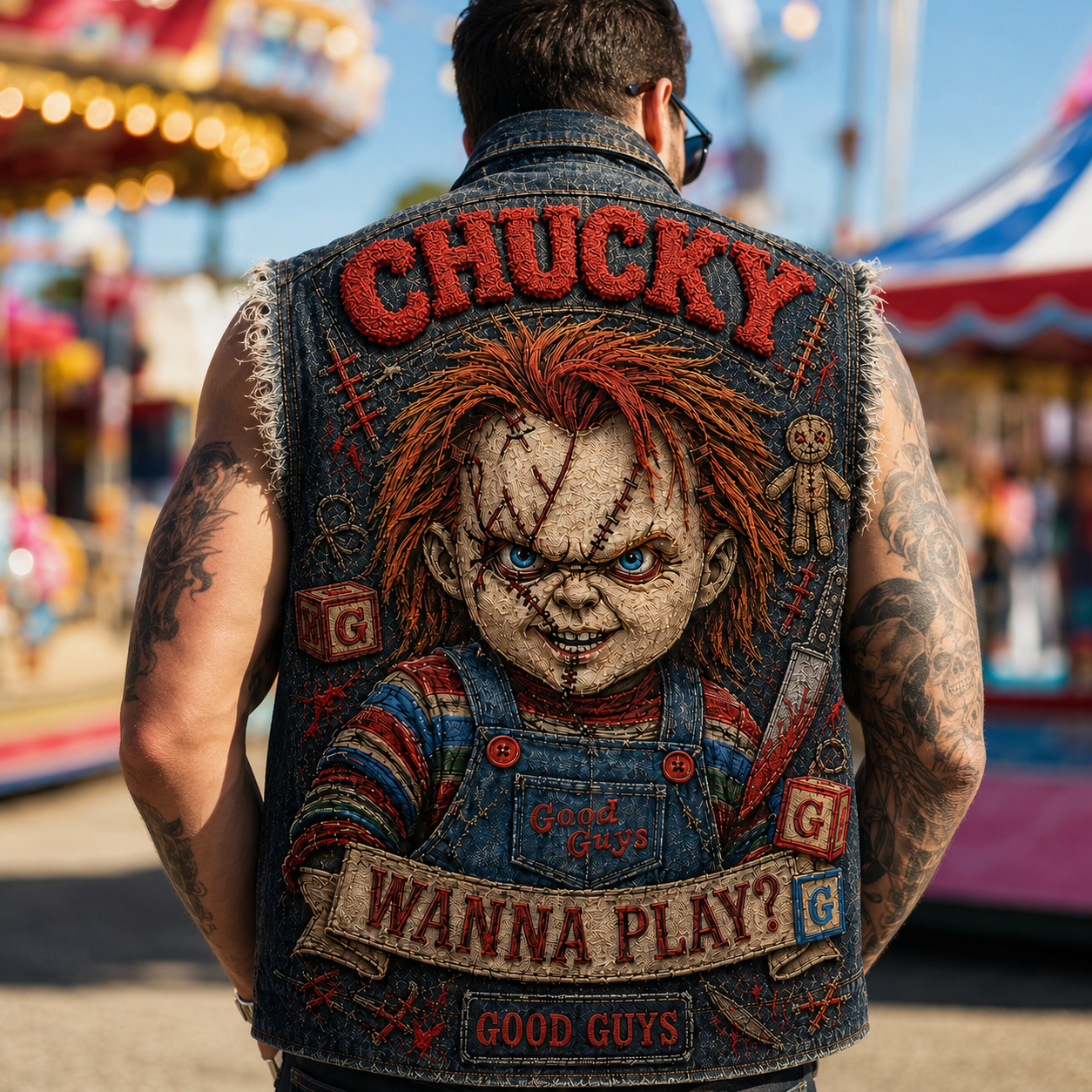 CKY PREMIUM DENIM VEST HQH
