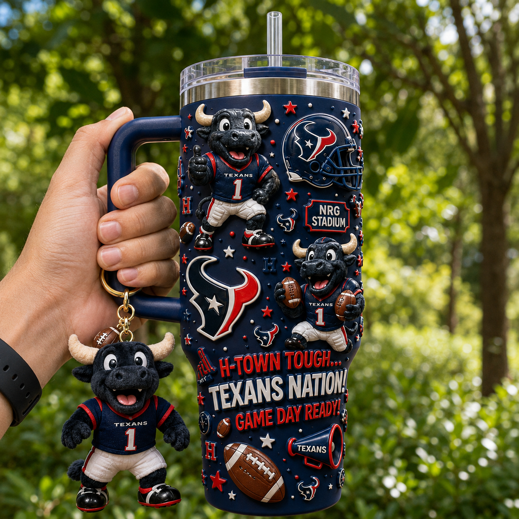HTX 40oz Tumbler With Handle DNBN