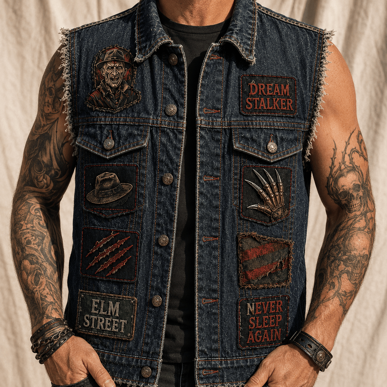 FDKG PREMIUM DENIM VEST HQH