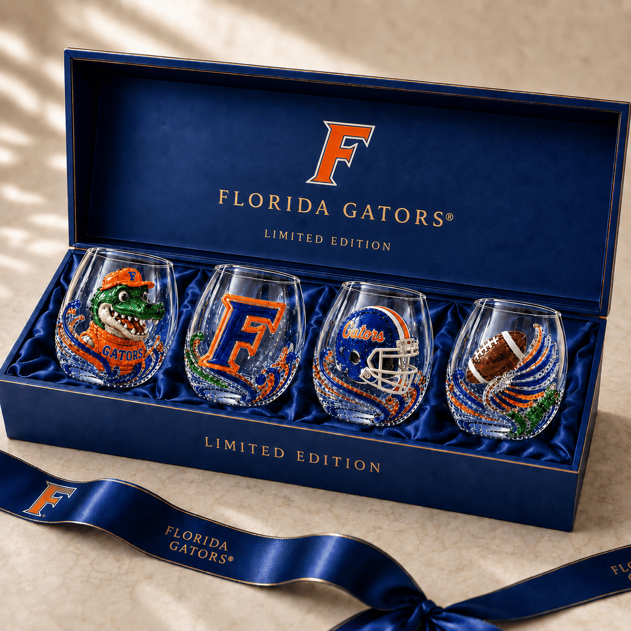 FGT Stemless Glass Cup Set TMH