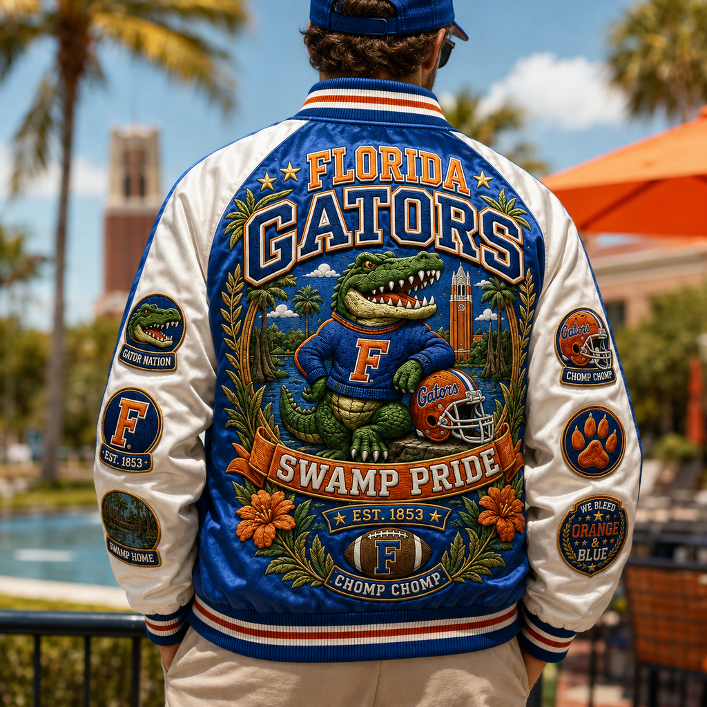 PREMIUM FGT SATIN BASEBALL JACKET NTNA