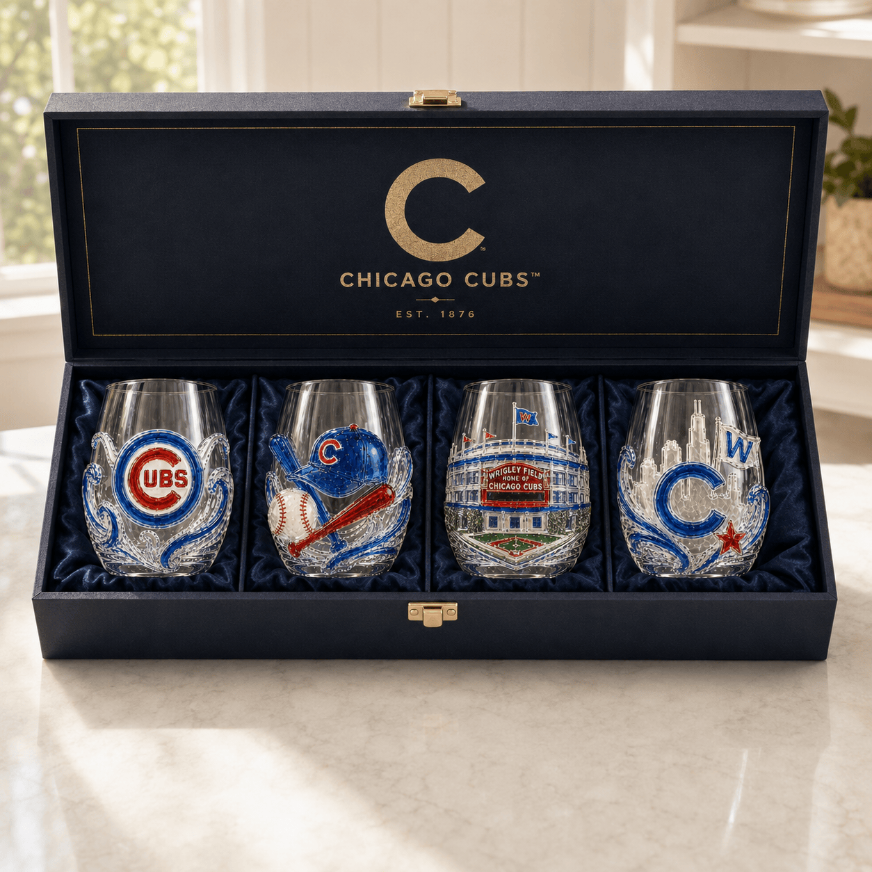 CCC Stemless Glass Cup Set TTTT