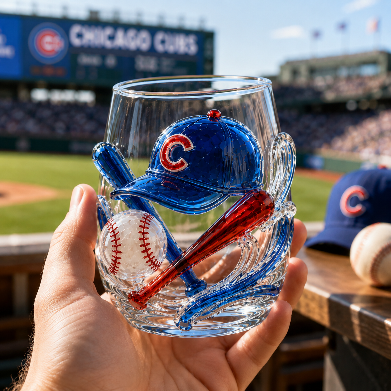 CCC Stemless Glass Cup Set TTTT