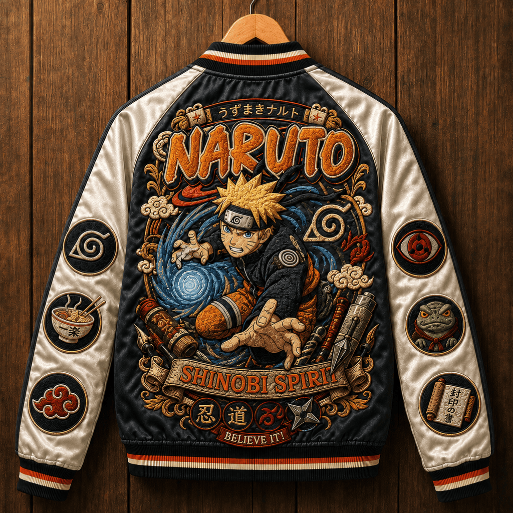 PREMIUM NRT SATIN BASEBALL JACKET NTNA