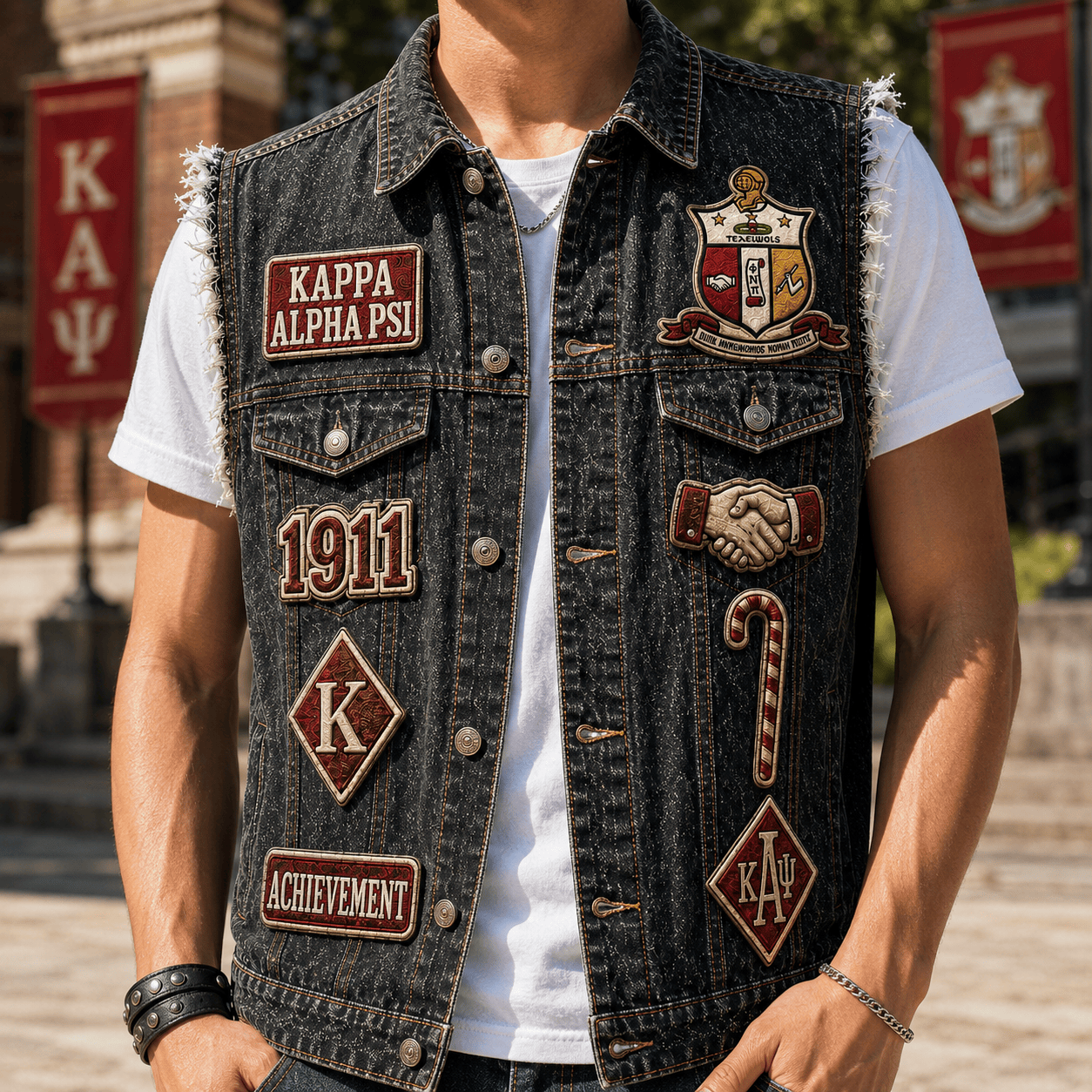 KPAP PREMIUM DENIM VEST TTNL